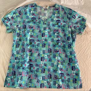 SB SCRUBS Nursing Nurse’s Scrubs Scrub Top M